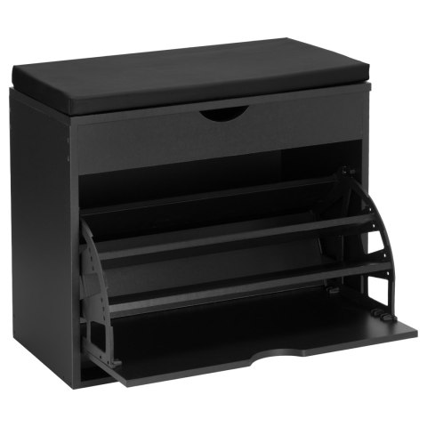 Szafka na buty do przedpokoju HEDOR BLACK