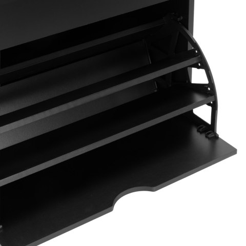 Szafka na buty do przedpokoju HEDOR BLACK