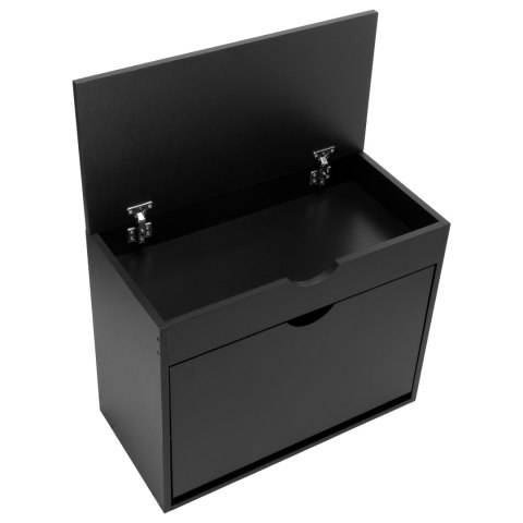 Szafka na buty do przedpokoju HEDOR BLACK