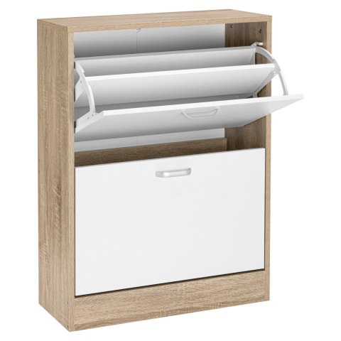 Szafka na buty do przedpokoju ZEFIR dąb sonoma