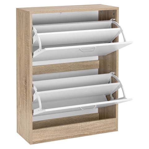 Szafka na buty do przedpokoju ZEFIR dąb sonoma