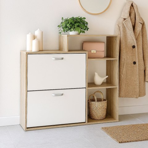 Szafka na buty z regałem ZEFIR