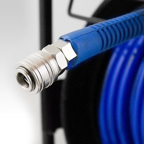 WĄŻ PNEUMATYCZNY ZWIJAK BĘBEN 30M 1/4" do kompresora sprężarki PU