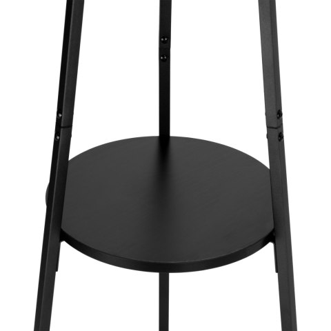 Wieszak stojący czarny PILUR