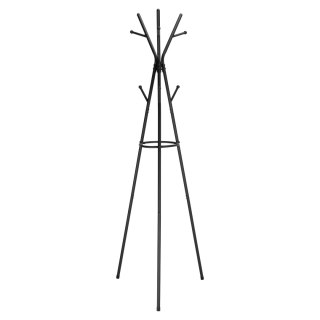 Wieszak stojak podłogowy ERIS czarny