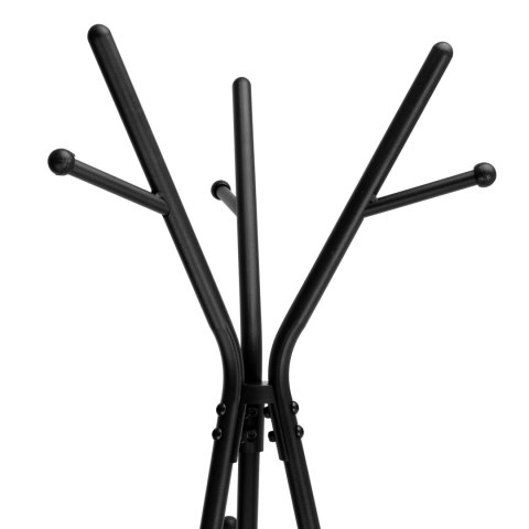 Wieszak stojak podłogowy ERIS czarny