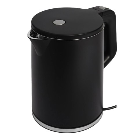 Czajnik elektryczny bezprzewodowy turystyczny 1500 W 1.2 l obrotowy czarny