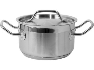 GARNEK ŚREDNI Z POKRYWKĄ ZE STALI NIERDZEWNEJ 16X9.5 1.9L