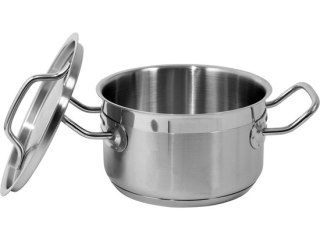 GARNEK ŚREDNI Z POKRYWKĄ ZE STALI NIERDZEWNEJ 16X9.5 1.9L