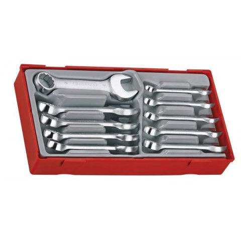 ZESTAW KLUCZY PŁASKO-OCZKOWYCH TT6010M 10-19MM