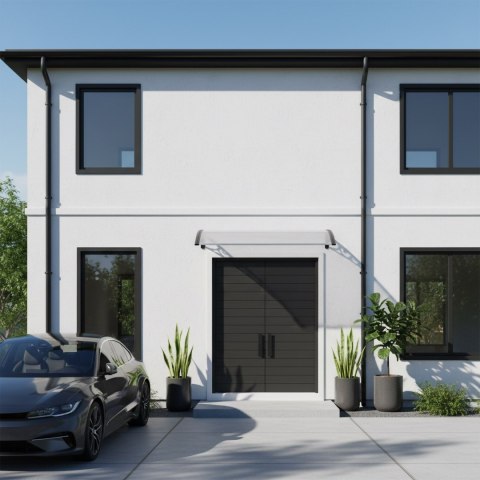 Daszek plastikowy Beno 80x150cm czarny