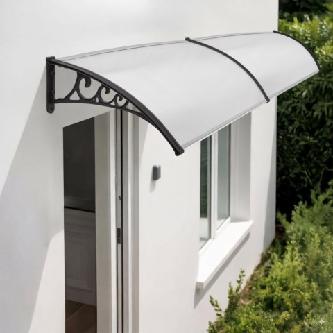 Daszek plastikowy Dako Duo 100x200cm czarny