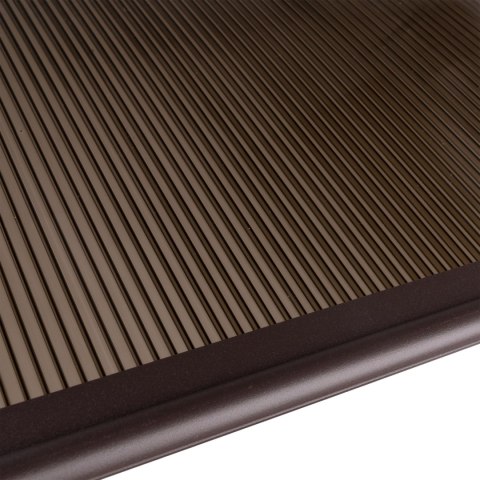 Daszek plastikowy Eko 80x150cm - brązowy