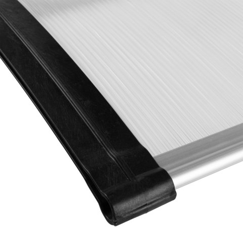 Daszek plastikowy Eko 80x150cm - czarny