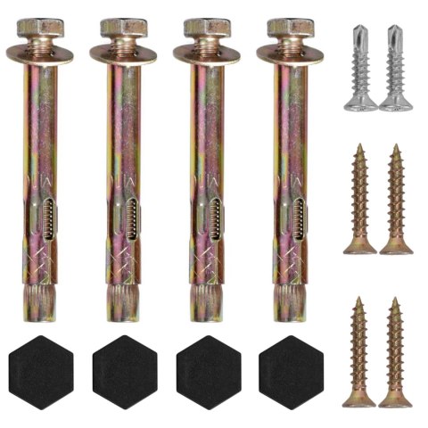 Daszek plastikowy Eko 80x150cm - czarny