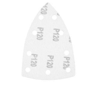 PAPIER ŚCIERNY ŻELAZKO P120 100*147MM, 9 OTW. 5 SZT.