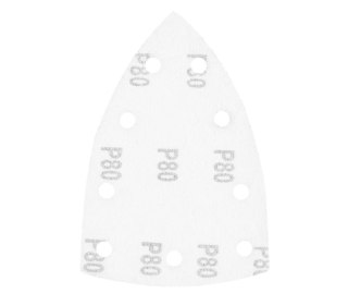 PAPIER ŚCIERNY ŻELAZKO P80 100*147MM, 9 OTW. 5 SZT.