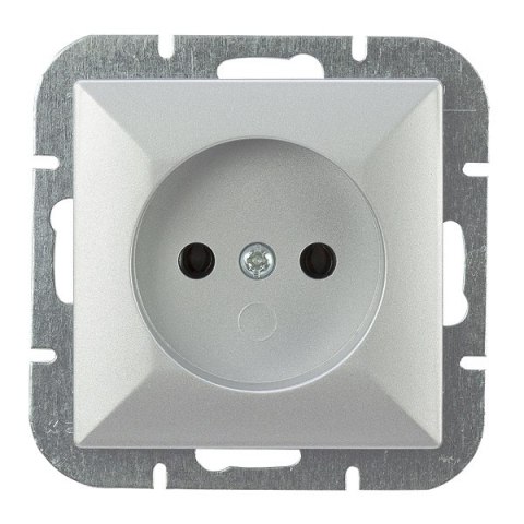 PERŁA GNIAZDO POJEDYNCZE P/T B/U SREBRNY