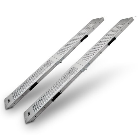 Rampy stalowe składane 180 cm 400 kg najazd motocykl kosiarka quad 2 sztuki