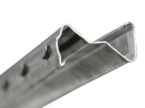 SŁUPEK DO SIATKA LEŚNEJ OCYNKOWNY 225 CM