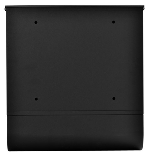 Skrzynka pocztowa na listy Hans czarny z napisami