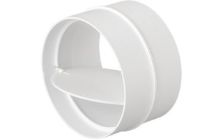 ŁĄCZNIK KANAŁU OKRĄGŁEGO Z ZAWOREM ZWROTNYM 100MM
