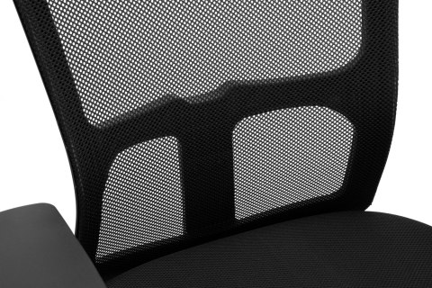 FOTEL BIUROWY REGULOWANY LINOS CZARNY