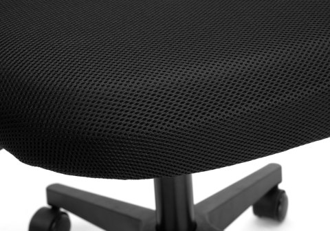 FOTEL BIUROWY REGULOWANY LINOS CZARNY