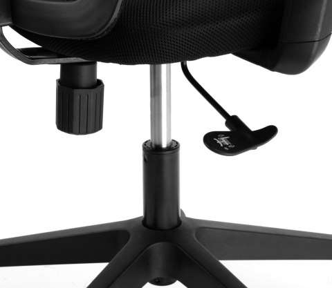 FOTEL BIUROWY REGULOWANY LINOS CZARNY