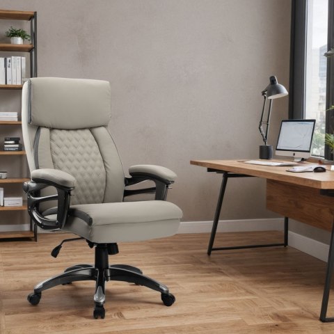 KRZESŁO BIUROWE FOTEL CAMARO SZARY