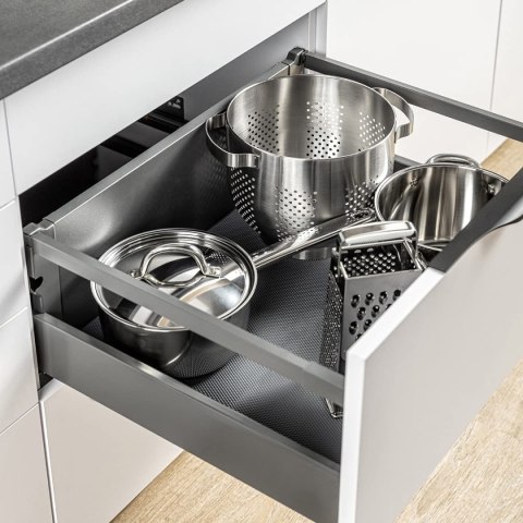 MATA ANTYPOŚLIZGOWA DO SZUFLAD LARGO 48X300 SZARA