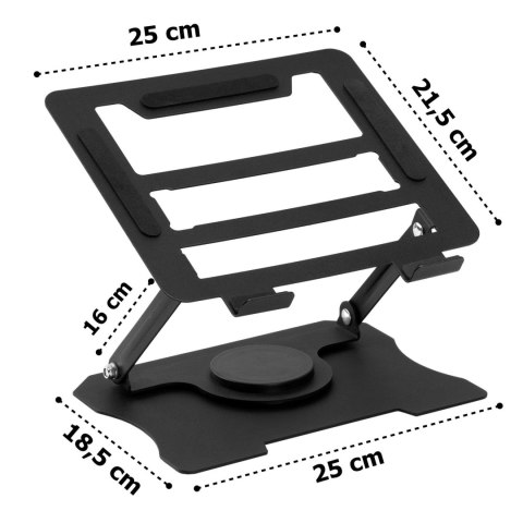 PODSTAWKA POD LAPTOP LAURO CZARNA