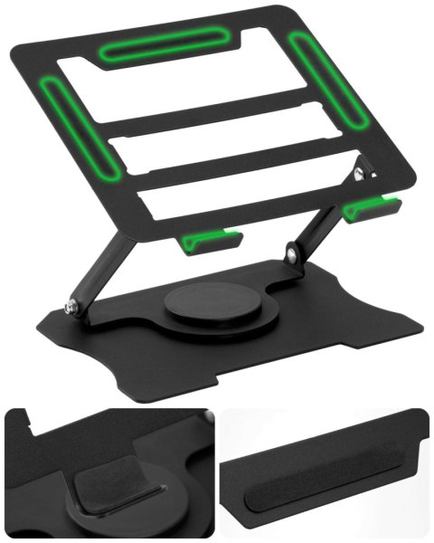PODSTAWKA POD LAPTOP LAURO CZARNA