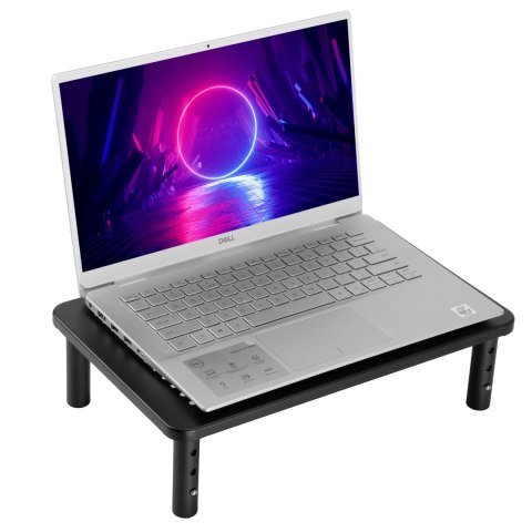 PODSTAWKA POD MONITOR LAPTOP MULING CZARNA + SZUFLADA