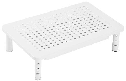 PODSTAWKA POD MONITOR LAPTOP NANKIN BIAŁA + SZUFLADA