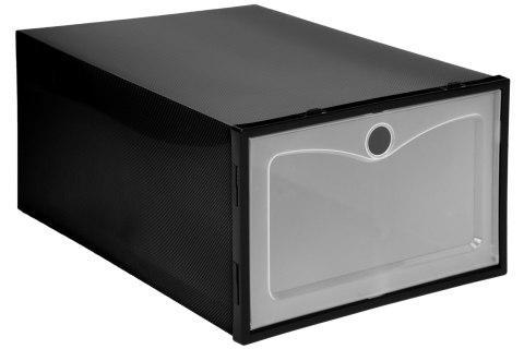 PUDEŁKO NA BUTY OSLO CZARNE ZESTAW 10 SZTUK