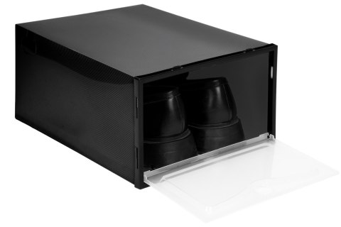 PUDEŁKO NA BUTY OSLO CZARNE ZESTAW 10 SZTUK