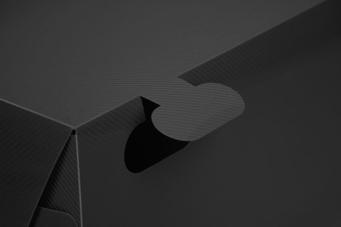 PUDEŁKO NA BUTY OSLO CZARNE ZESTAW 10 SZTUK