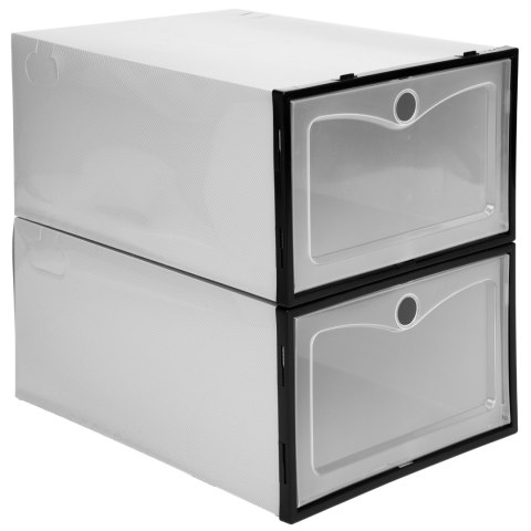 PUDEŁKO NA BUTY OSLO SZARE KOMPLET 10 SZTUK