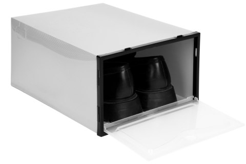 PUDEŁKO NA BUTY OSLO SZARE KOMPLET 10 SZTUK