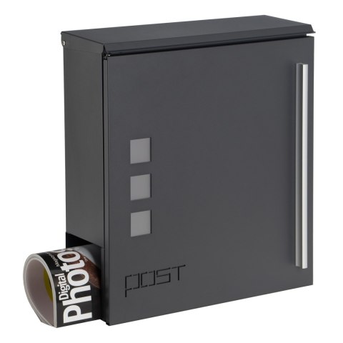 SKRZYNKA POCZTOWA NA LISTY MILUZ ANTRACYT