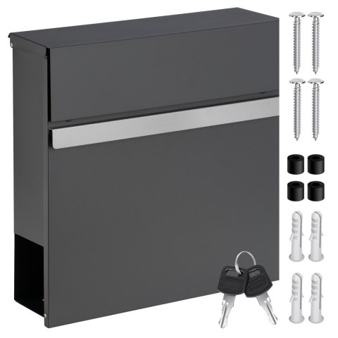 SKRZYNKA POCZTOWA NA LISTY NORTON ANTRACYT