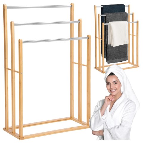 STOJAK NA RĘCZNIKI BRANDO NATURALNY