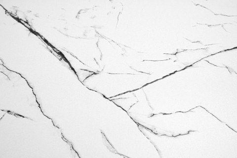 STOLIK OKRĄGŁY PARIS BLACK DTW 80 CM MARMUR BIAŁY