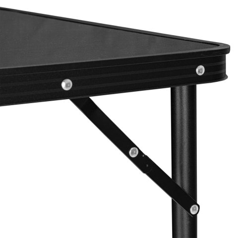 STOLIK TURYSTYCZNY TRIP SKŁADANY 120X60 CM BLACK WOOD CZARNY