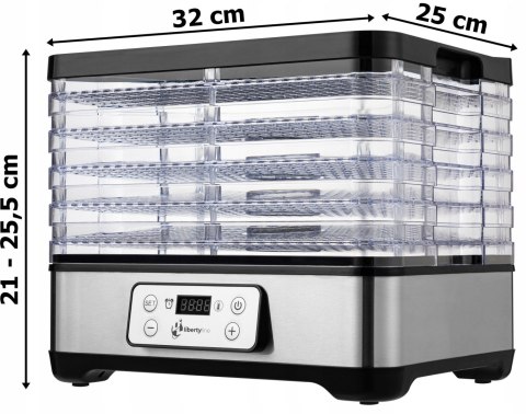 SUSZARKA DO GRZYBÓW I OWOCÓW TERMOOBIEG FUNGI 280W