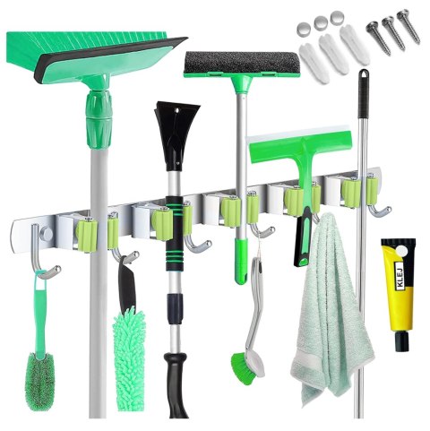 WIESZAK ŚCIENNY NA NARZĘDZIA MIOTŁY NOKTURN