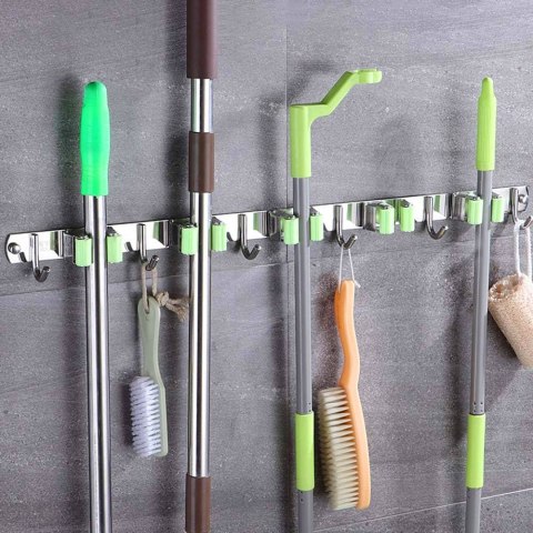 WIESZAK ŚCIENNY NA NARZĘDZIA MIOTŁY NOKTURN