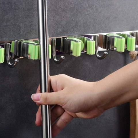 WIESZAK ŚCIENNY NA NARZĘDZIA MIOTŁY NOKTURN