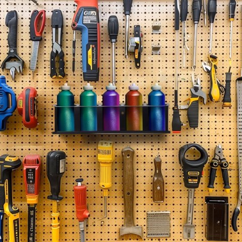 WIESZAK STALOWY NA PUSZKI SPRAY BERNO CZARNY